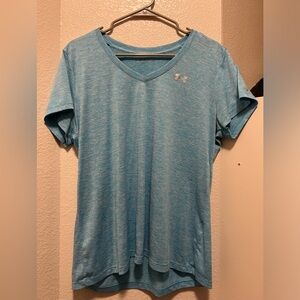 Light Blue Under Armour Athletic Shirt - Size XL
